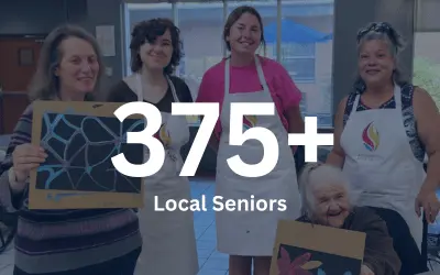 375+ Local Seniors Served